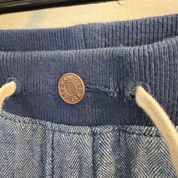 ✨ Baby Gap Linen Blend Jogger Pants 18-24M ✨ - Picture 4 of 7